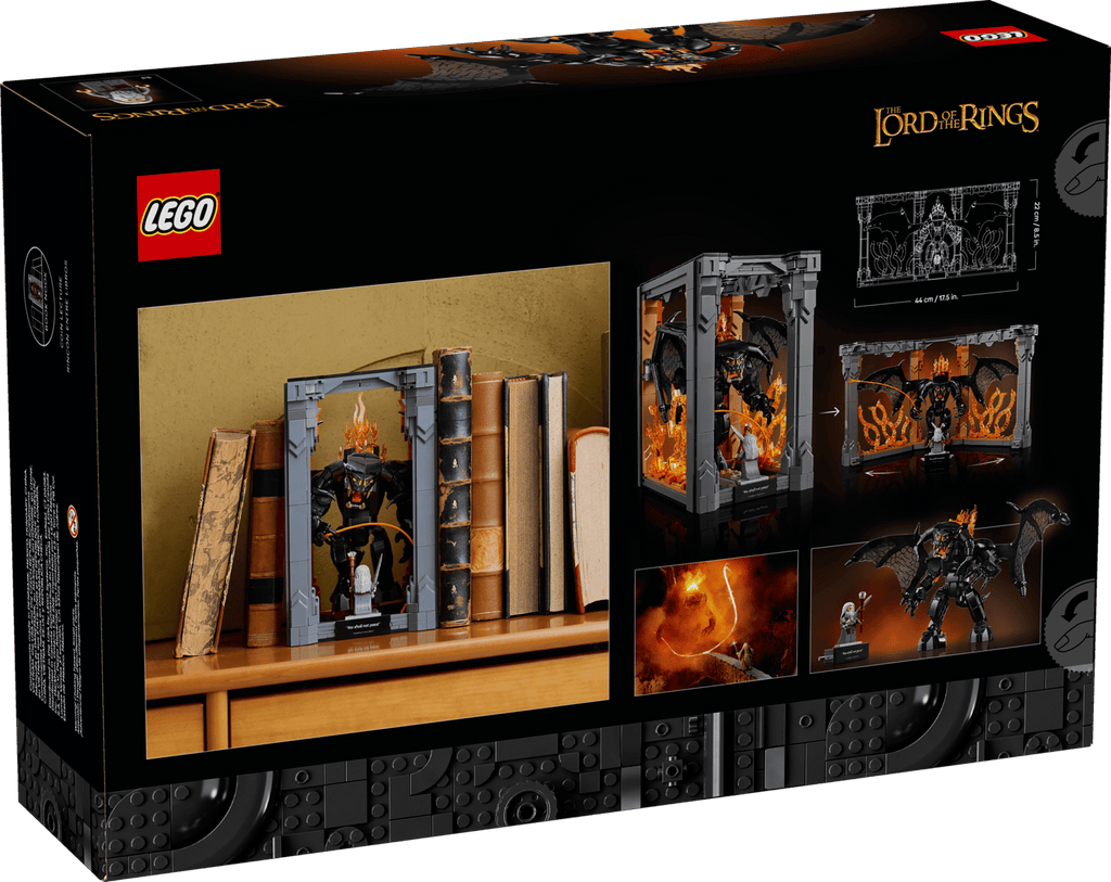 LEGO The Lord of the Rings Balrog™ Book Nook Set (10367)