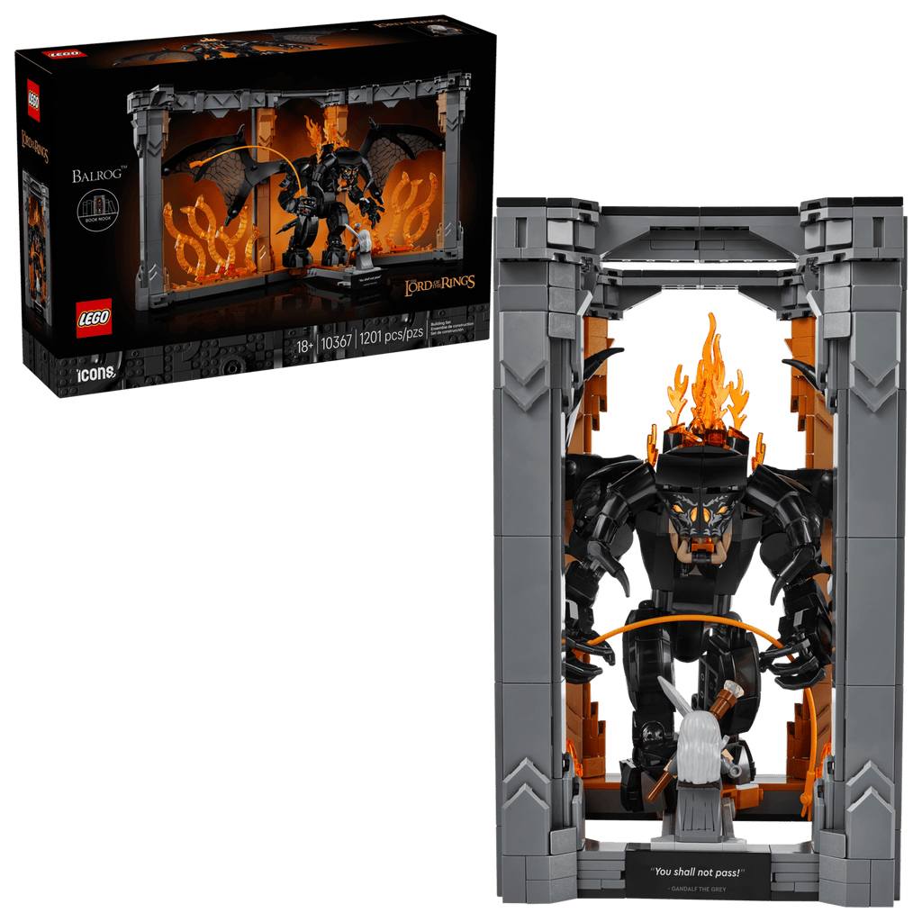 LEGO The Lord of the Rings Balrog™ Book Nook Set (10367)