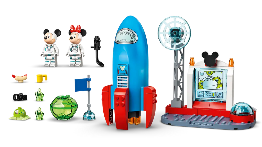 LEGO Disney Mickey Mouse & Minnie Mouse's Space Rocket Set (10774)