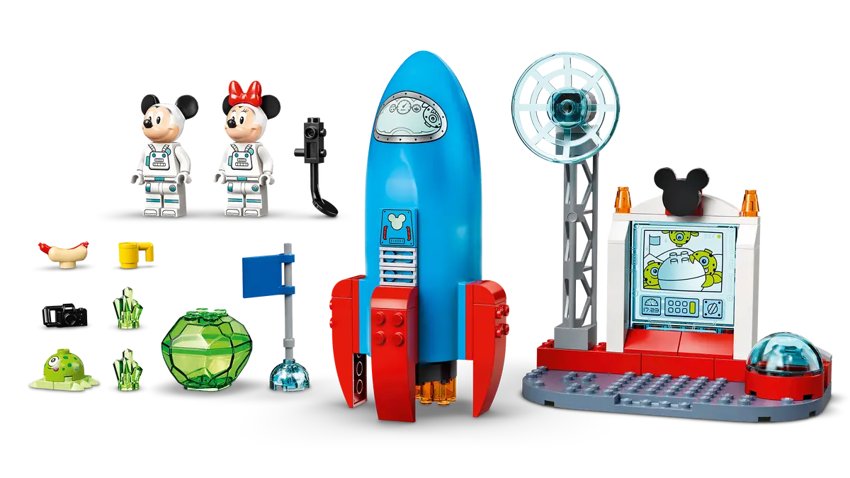 LEGO Disney Mickey Mouse & Minnie Mouse's Space Rocket Set (10774)