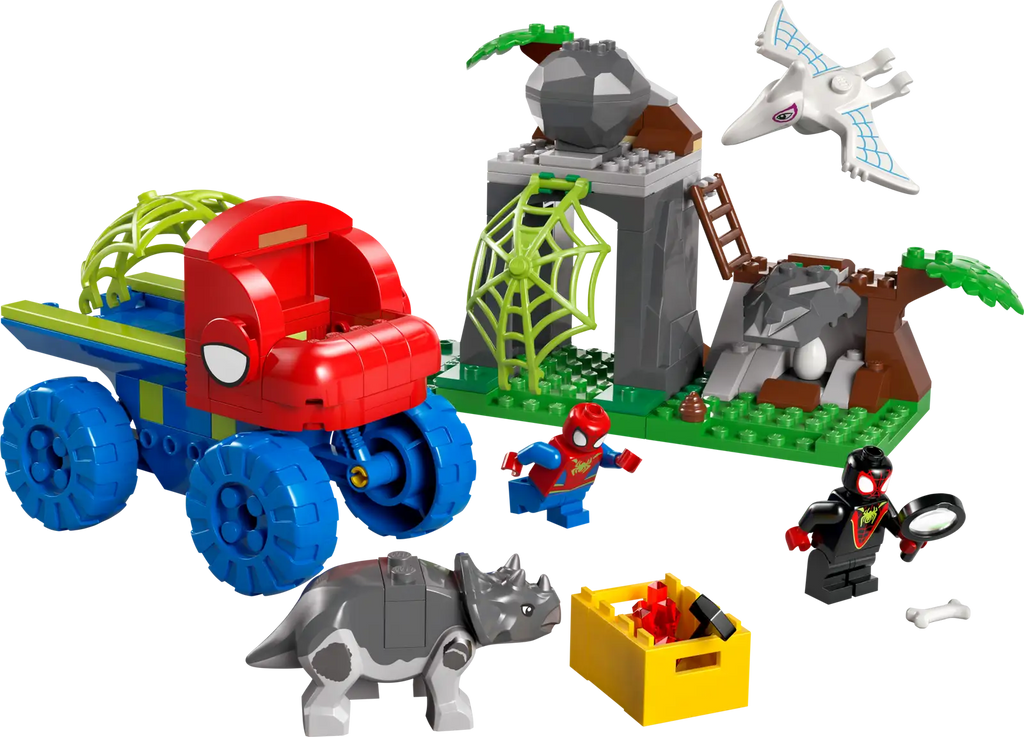 LEGO Marvel Team Spidey Dino Crawler Rescue Set (11199)