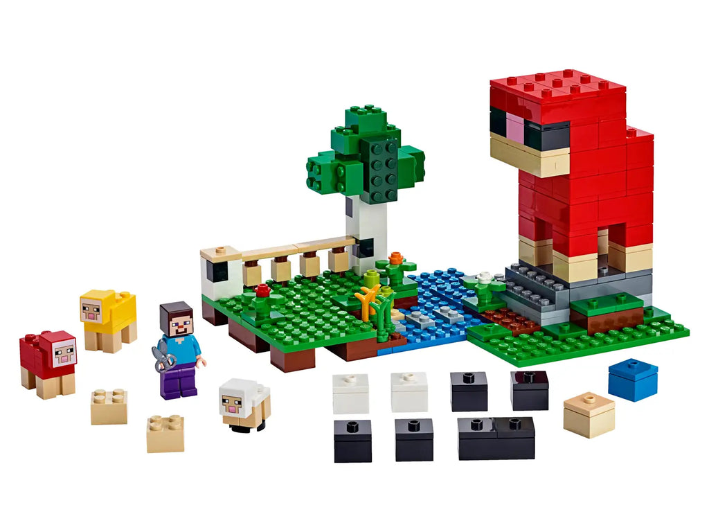 LEGO Minecraft The Wool Farm Set (21153)