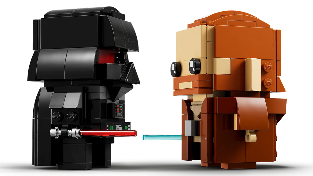 LEGO Star Wars Obi-Wan Kenobi™ & Darth Vader™ BrickHeadz Set (40547)
