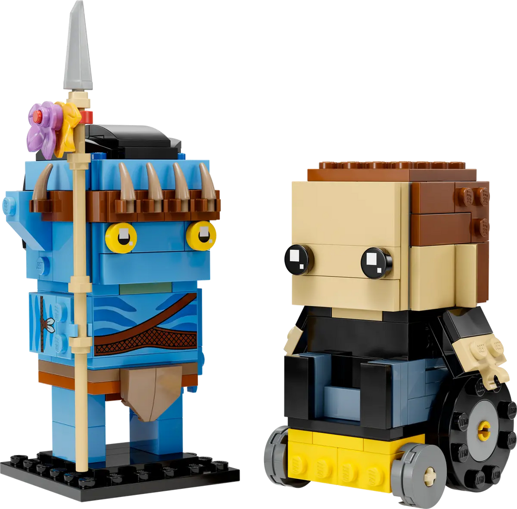 LEGO Avatar Jake Sully & his Avatar BrickHeadz Set (40554)