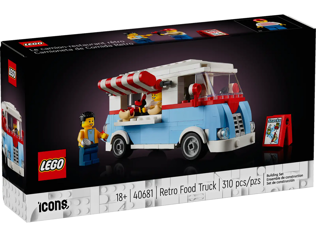 LEGO Icons Retro Food Truck GWP Set (40681)