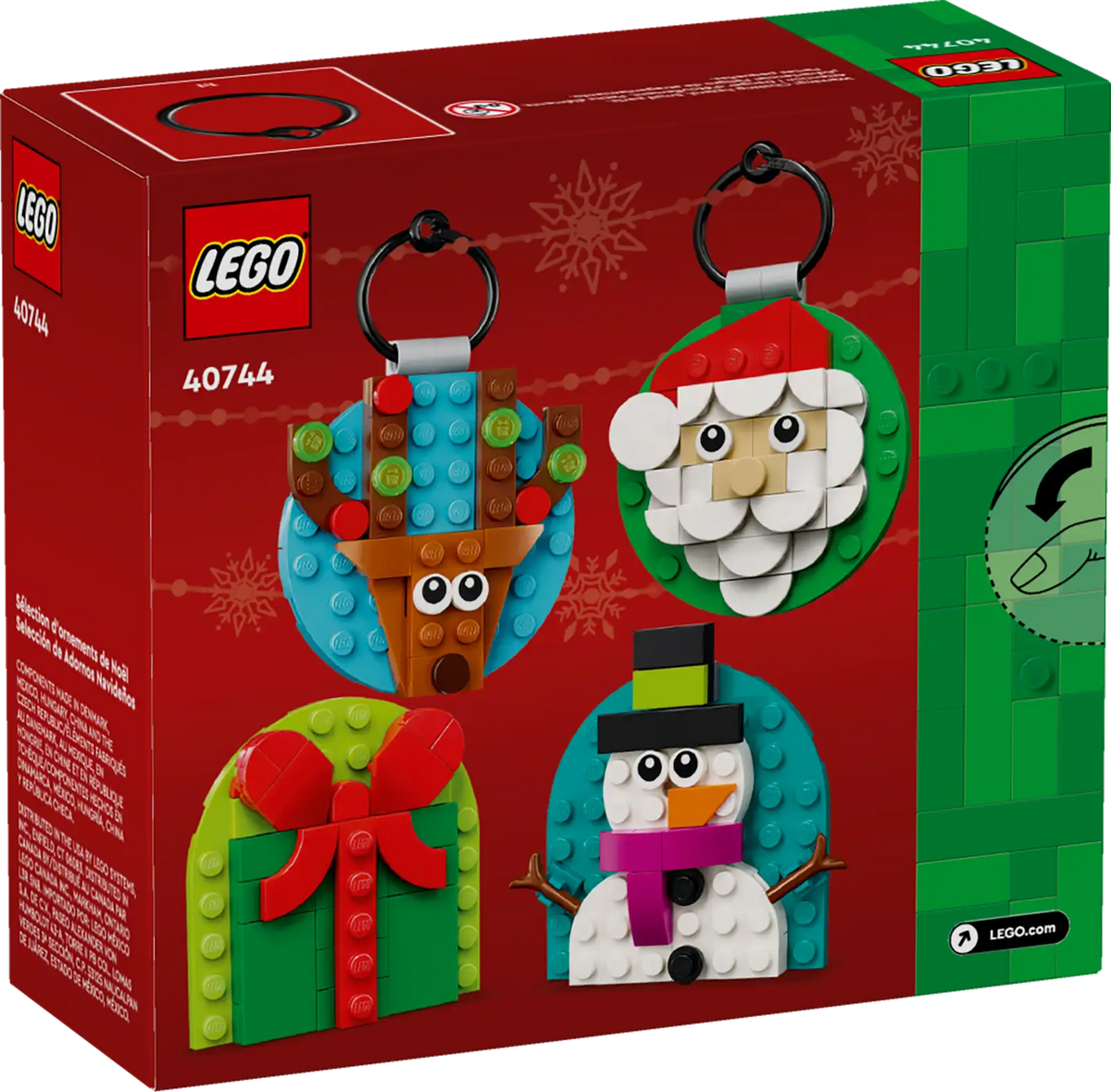 LEGO Christmas Ornament Selection Set (40744)