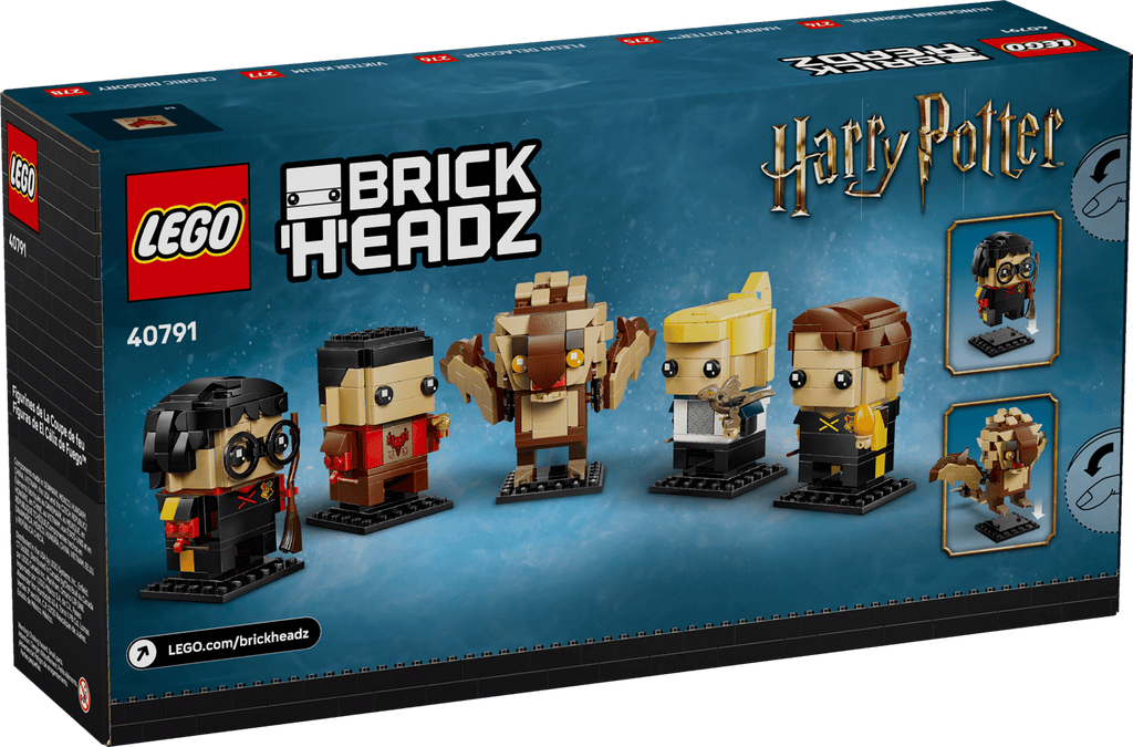 LEGO Harry Potter The Goblet of Fire™ Figures BrickHeadz Set (40791)