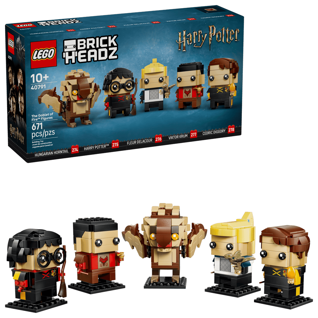 LEGO Harry Potter The Goblet of Fire™ Figures BrickHeadz Set (40791)