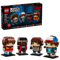 LEGO Stranger Things Mike, Dustin, Lucas and Will Figures BrickHeadz Set (40801)