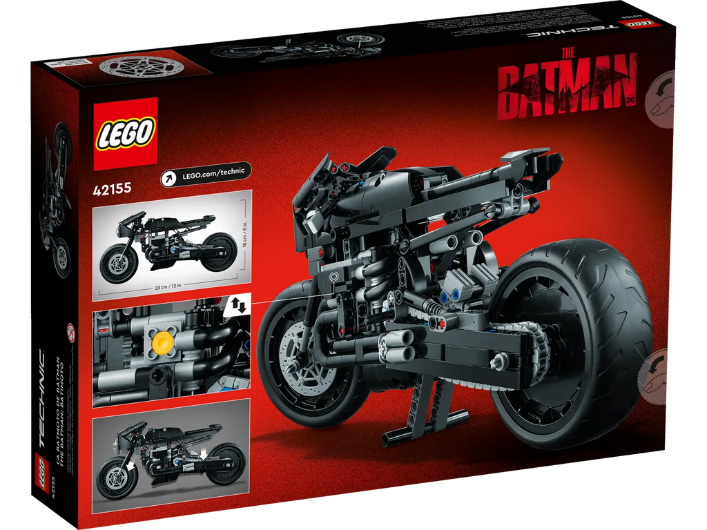 LEGO DC Comics THE BATMAN – BATCYCLE™ Set (42155)