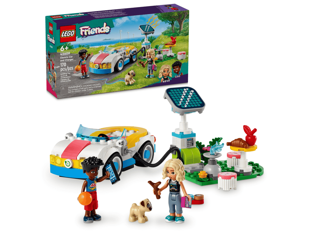 LEGO Friends Electric Car and Charger Set (42609)