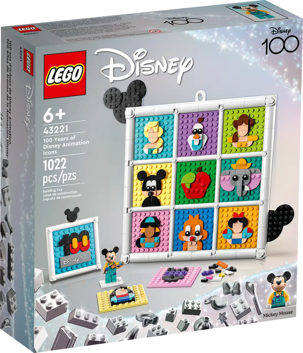 LEGO Disney 100 Years of Disney Animation Icons Set (43221)