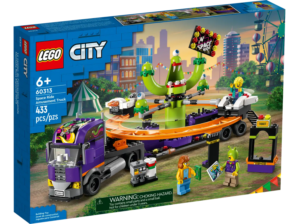 LEGO City Space Ride Amusement Truck Set (60313)