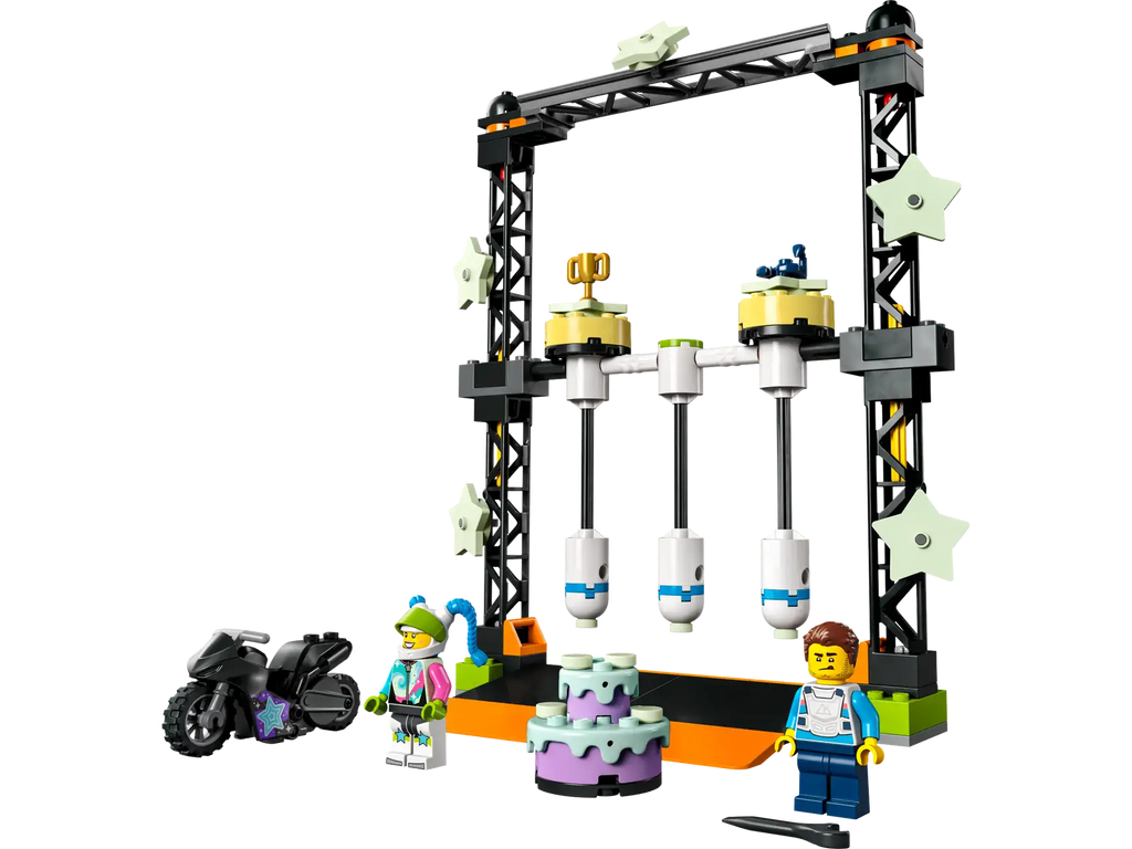 LEGO City The Knockdown Stunt Challenger Set (60341)