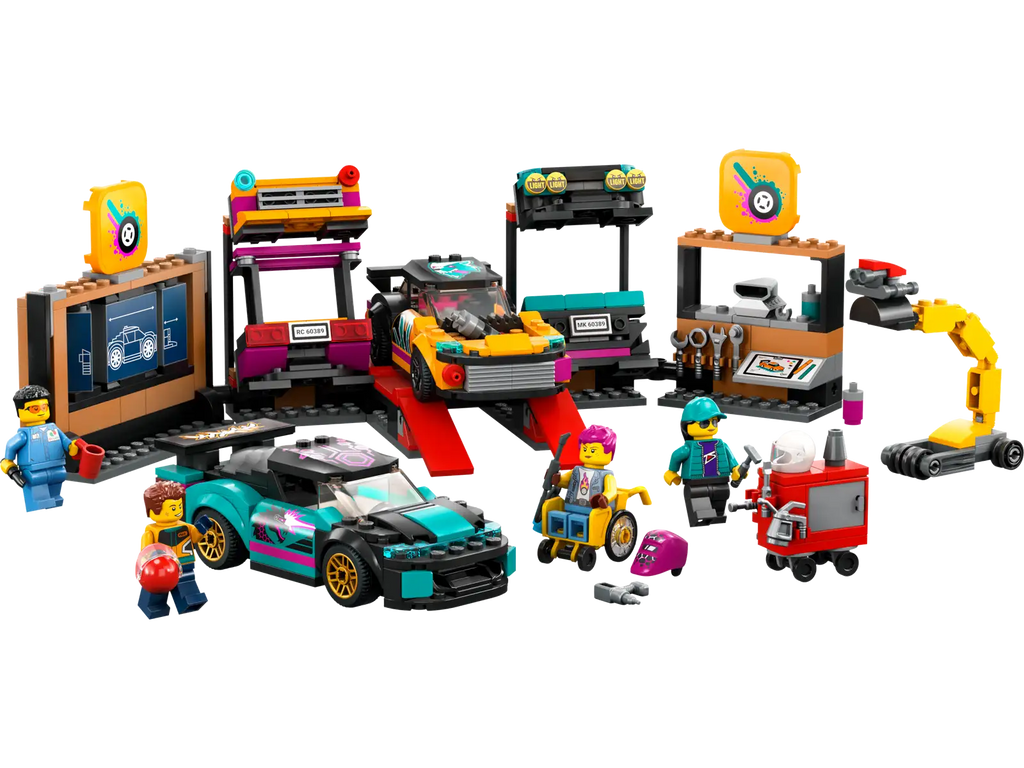 LEGO City Custom Car Garage Set (60389)