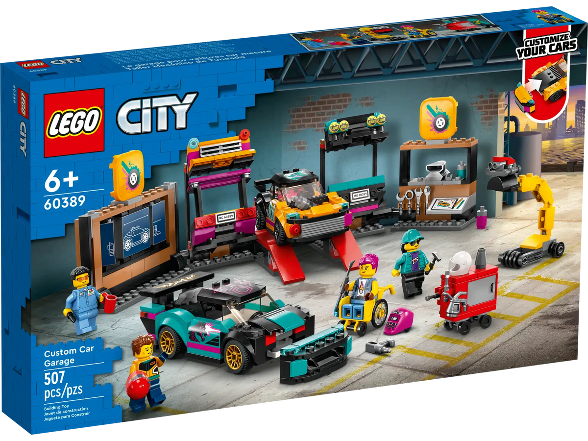 LEGO City Custom Car Garage Set (60389)
