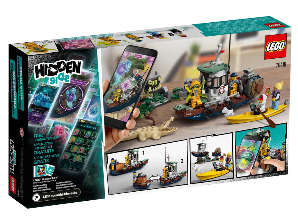 LEGO Hidden Side Wrecked Shrimp Boat Set (70419)