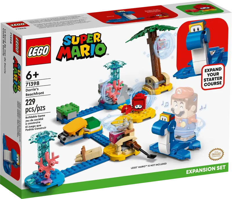 LEGO Super Mario - Dorrie’s Beachfront Expansion Set (71398)