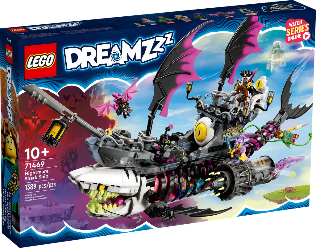 LEGO Dreamzzz Nightmare Shark Ship Set (71469)