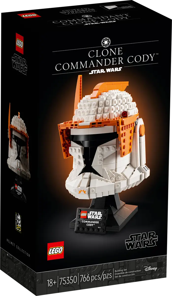 Clone Commander Cody Helmet - LEGO Star Wars Set (75350)