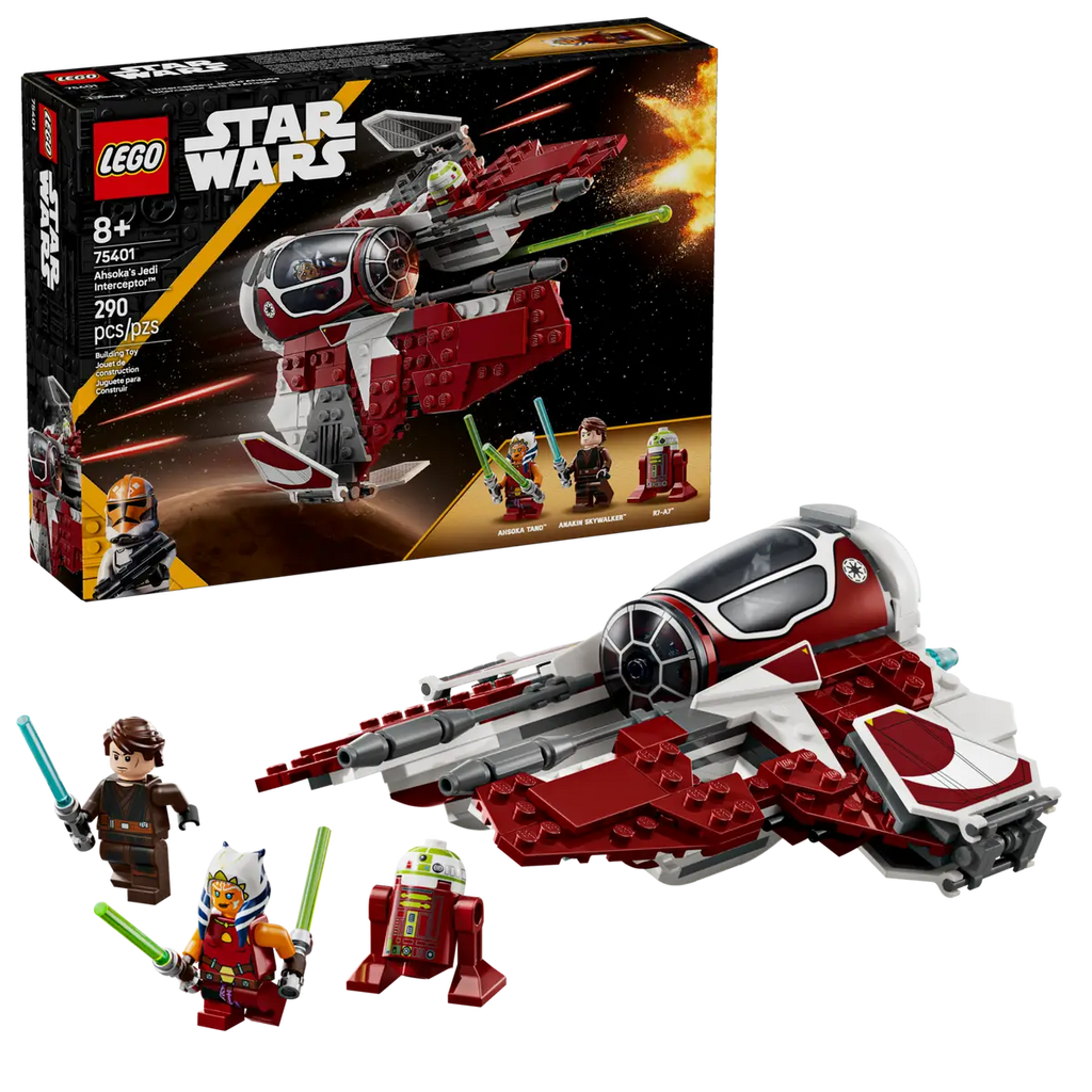 LEGO Star Wars Ahsoka's Jedi Interceptor Set (75401)