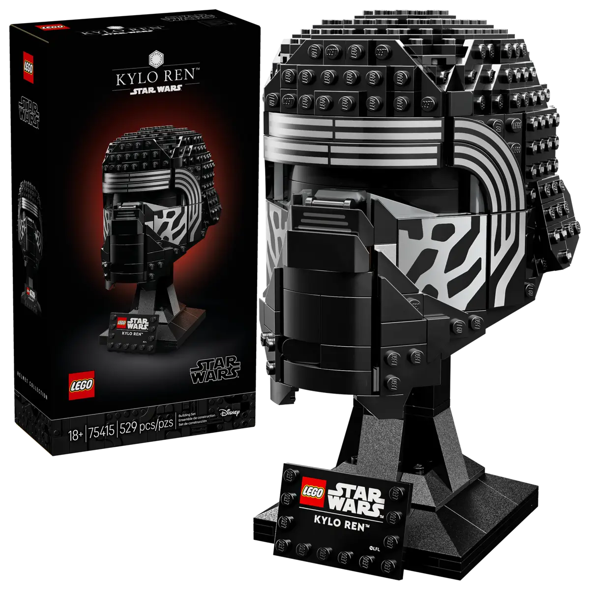 Kylo Ren Helmet - LEGO Star Wars Set (75415)