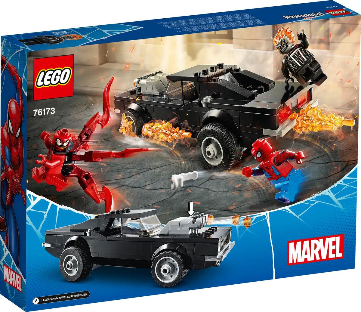 LEGO Marvel Spider-Man and Ghost Rider vs. Carnage Set (76173)
