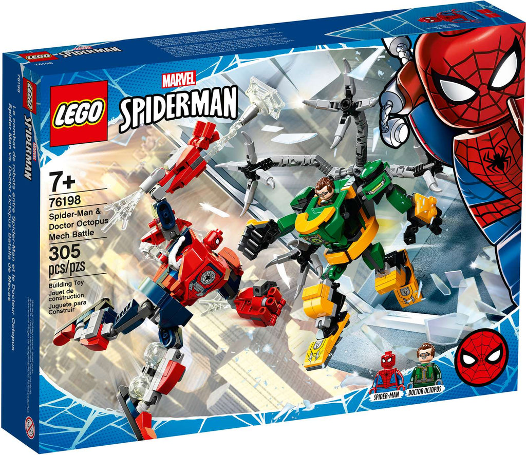 LEGO Marvel Spider-Man & Doctor Octopus Mech Battle Set (76198)