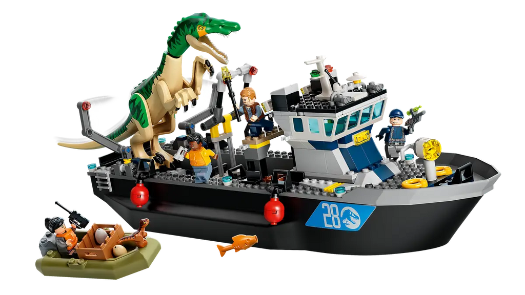 Baryonx Dinosaur Boat Escape - LEGO Jurassic World Set (76942)