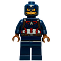 Captain America, sh0177, LEGO® Marvel Minifigure