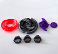 Black Thermal Lacerta WA130HF WBBA G4 Tournament 1st, 2nd, & 3rd Prize Beyblade Set