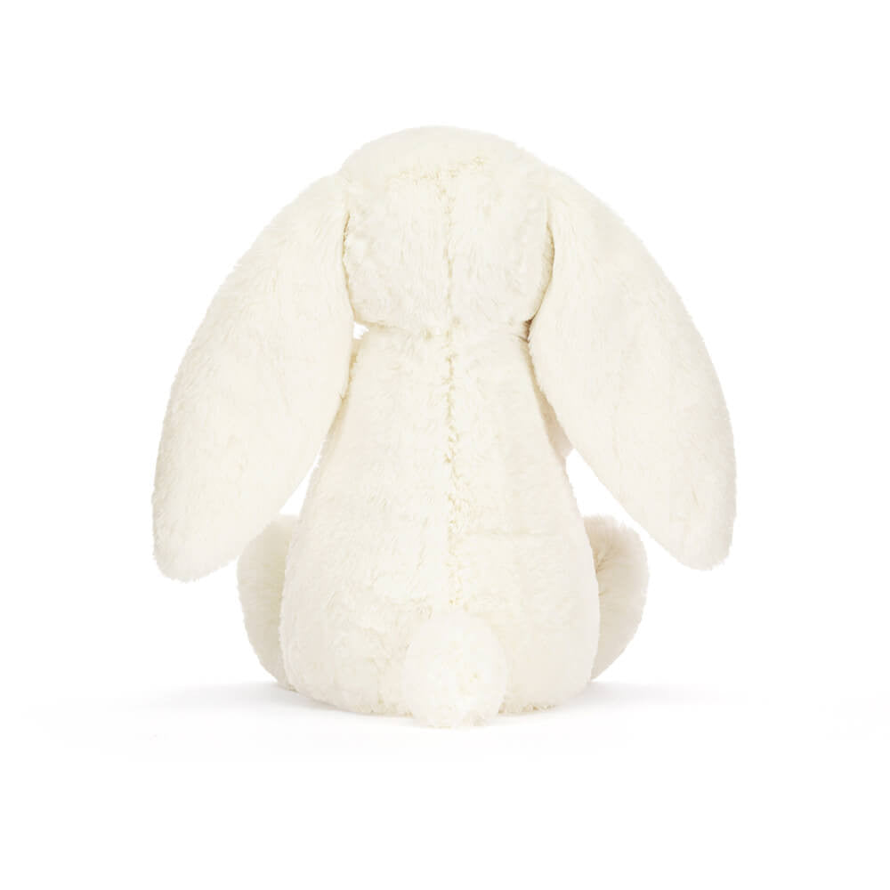 Cream Bunny with Rose