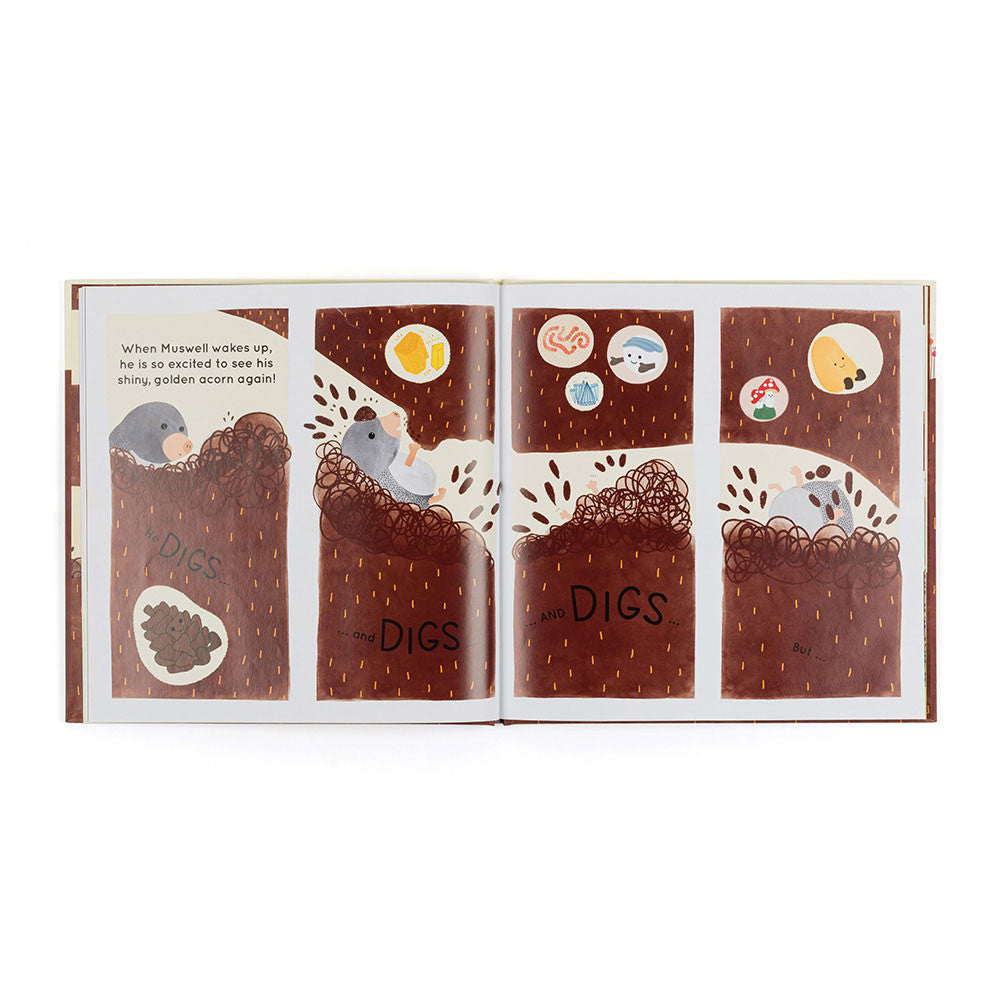 Muswell Mole and the Buried Treasure Book