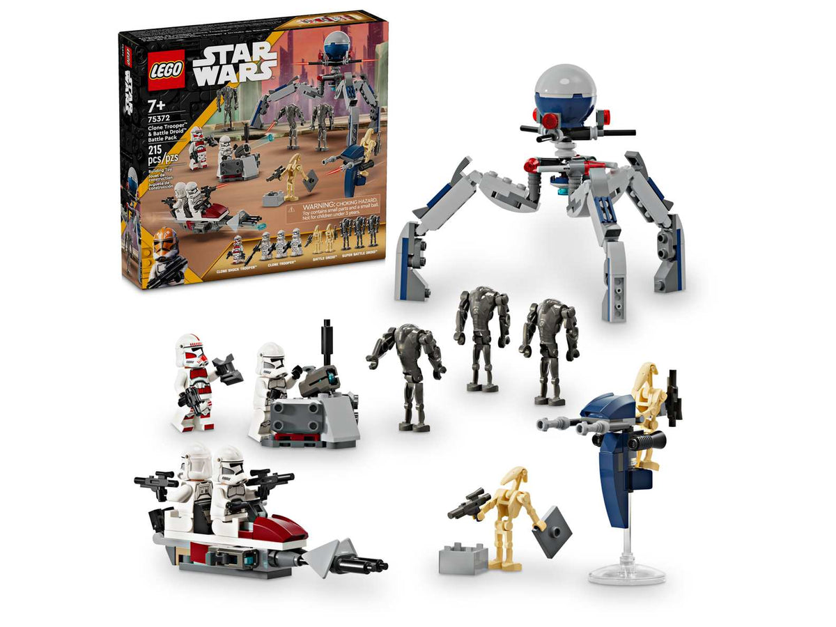 LEGO Star Wars Clone Trooper & Battle Droid Battle Pack Set (75372)