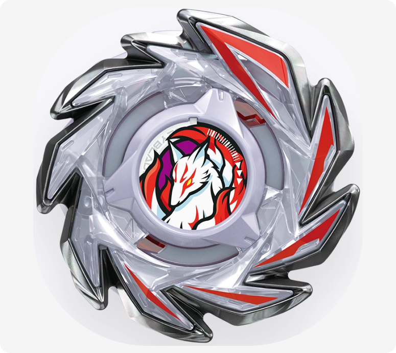 Full Set Beyblade X CX-06 FoxBrush J9-70GR
