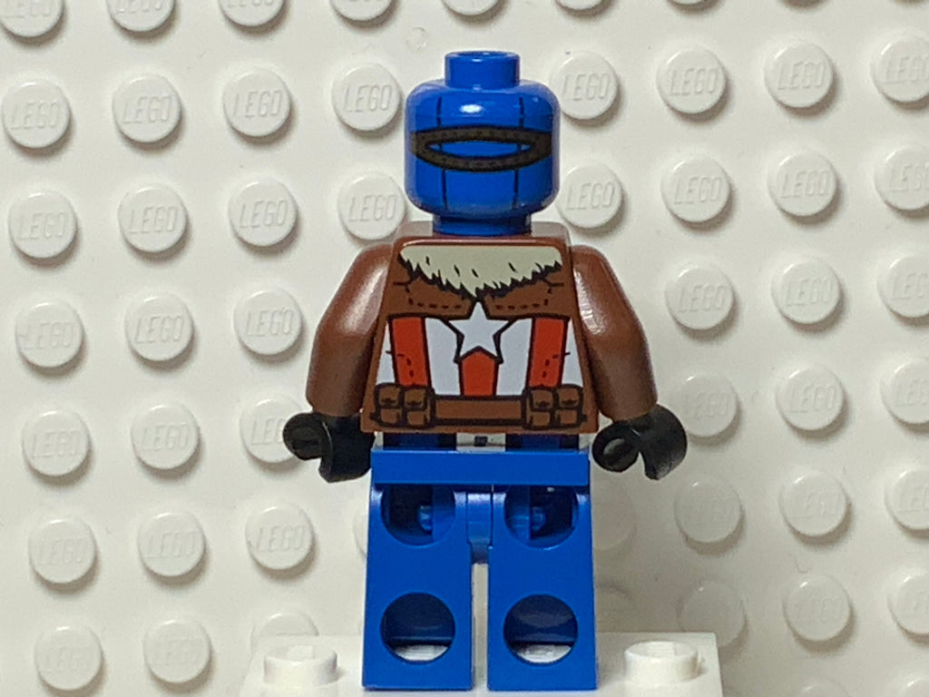 Pilot Captain America, sh0374, LEGO® Marvel Minifigure